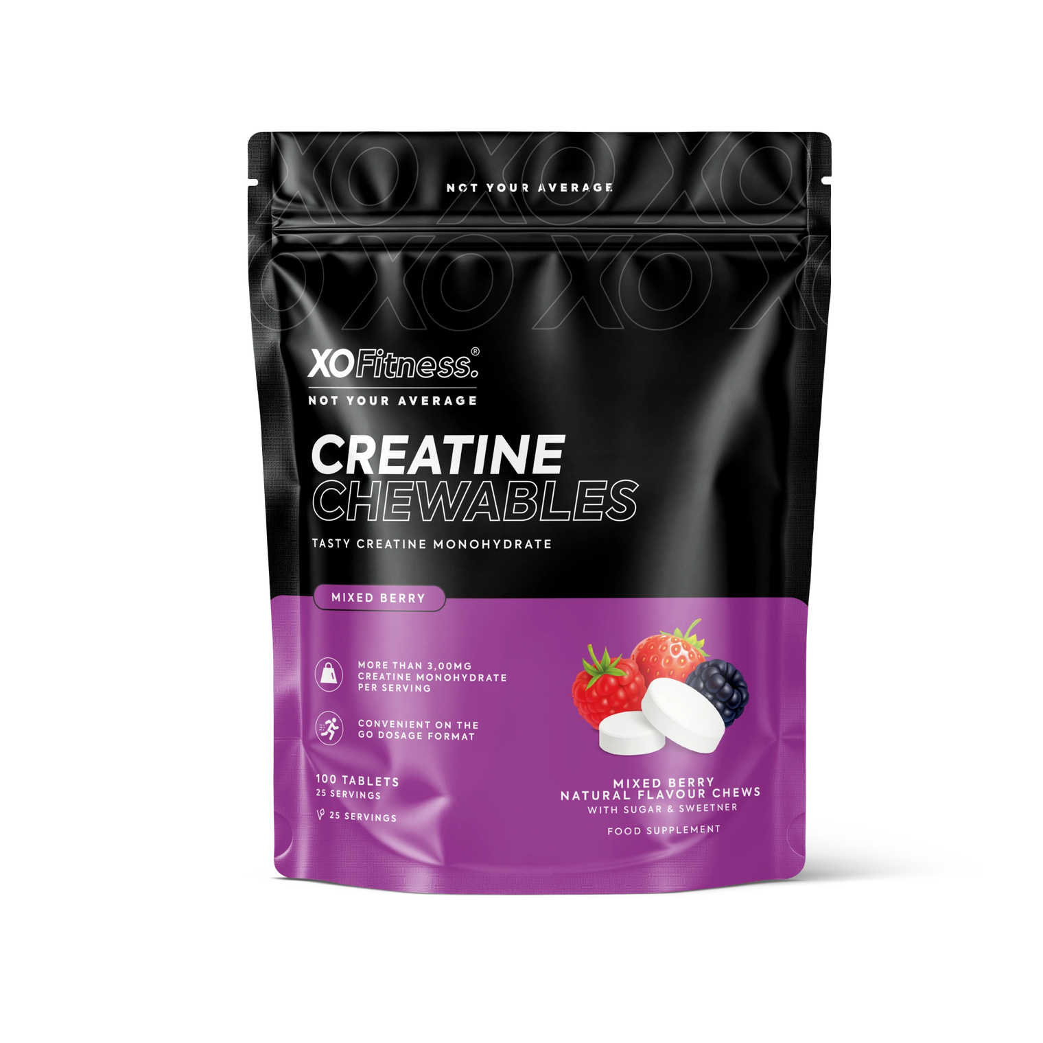 Creatine Chewables – 100 Chews Pouch