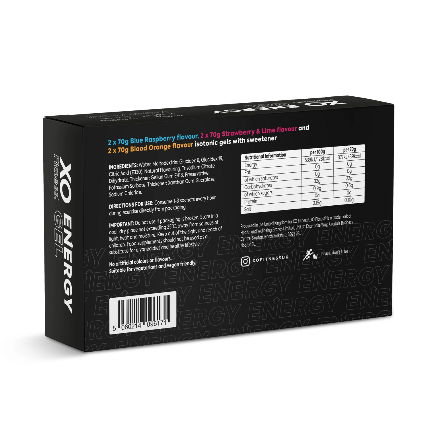 Energy Gels - 18 Count - Variety Pack