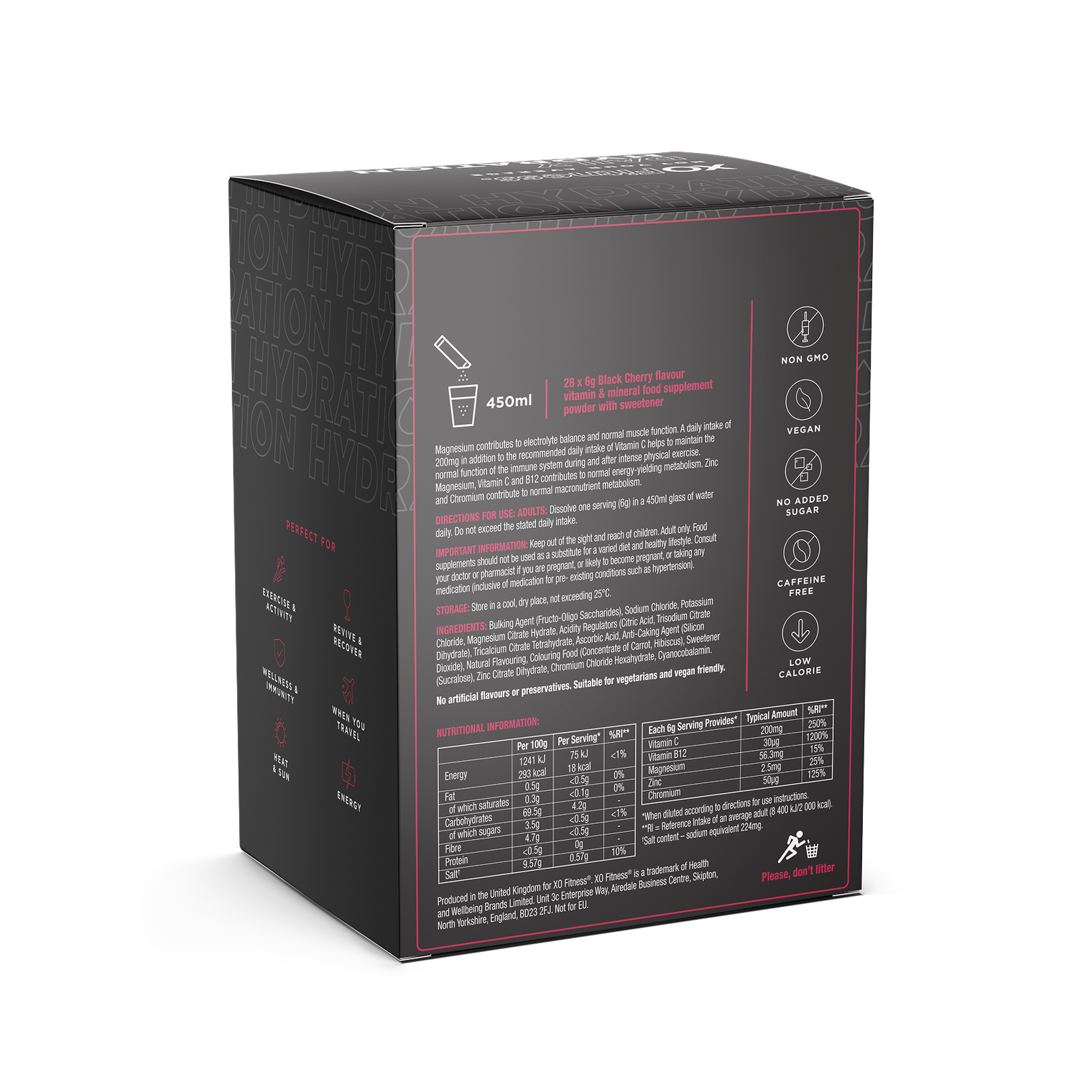 Hydration Sachets - 28 Pack