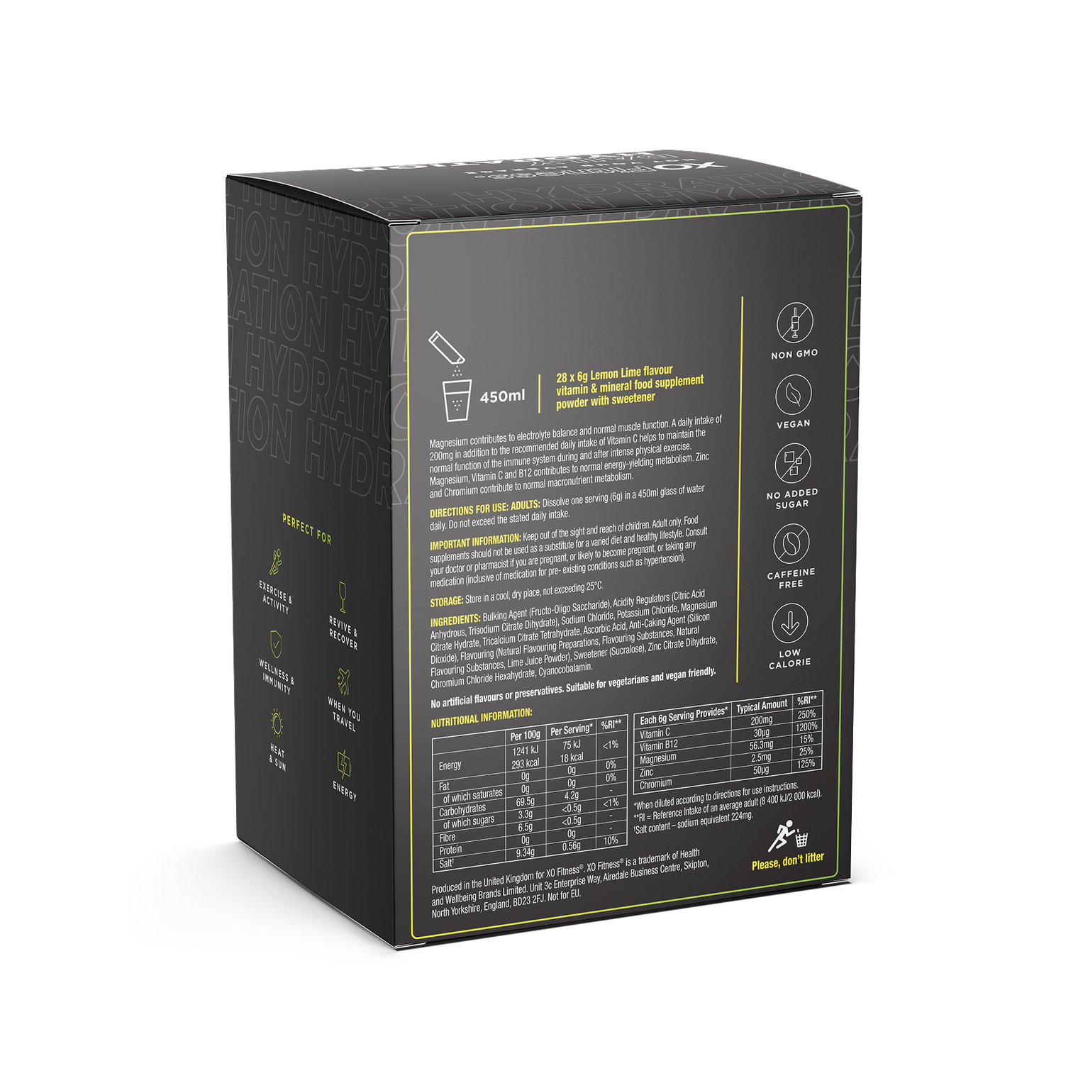 Hydration Sachets - 28 Pack