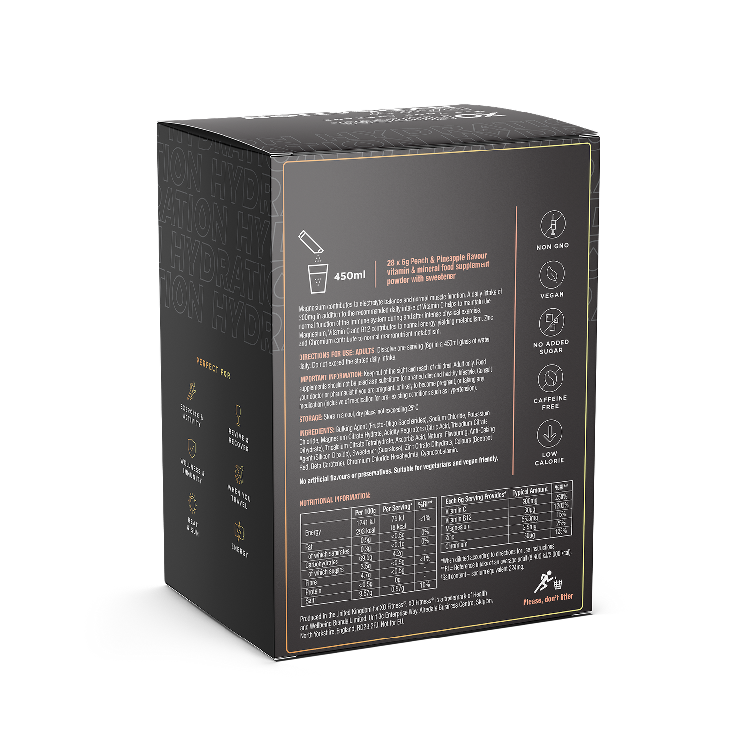 Hydration Sachets - 28 Pack