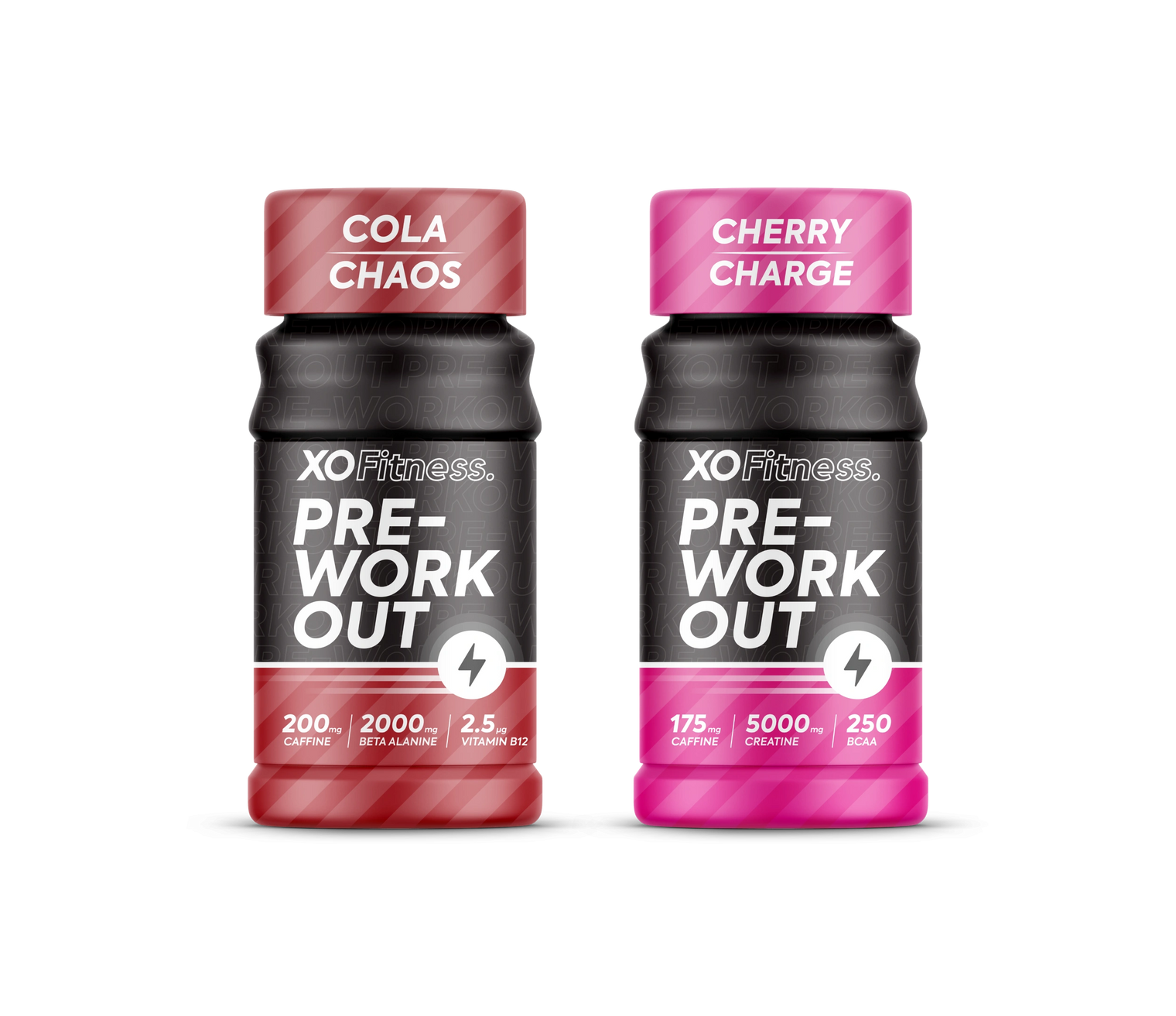 Pre-Workout Shots - Cola and Cherry Mixed Pack - 20 Shots