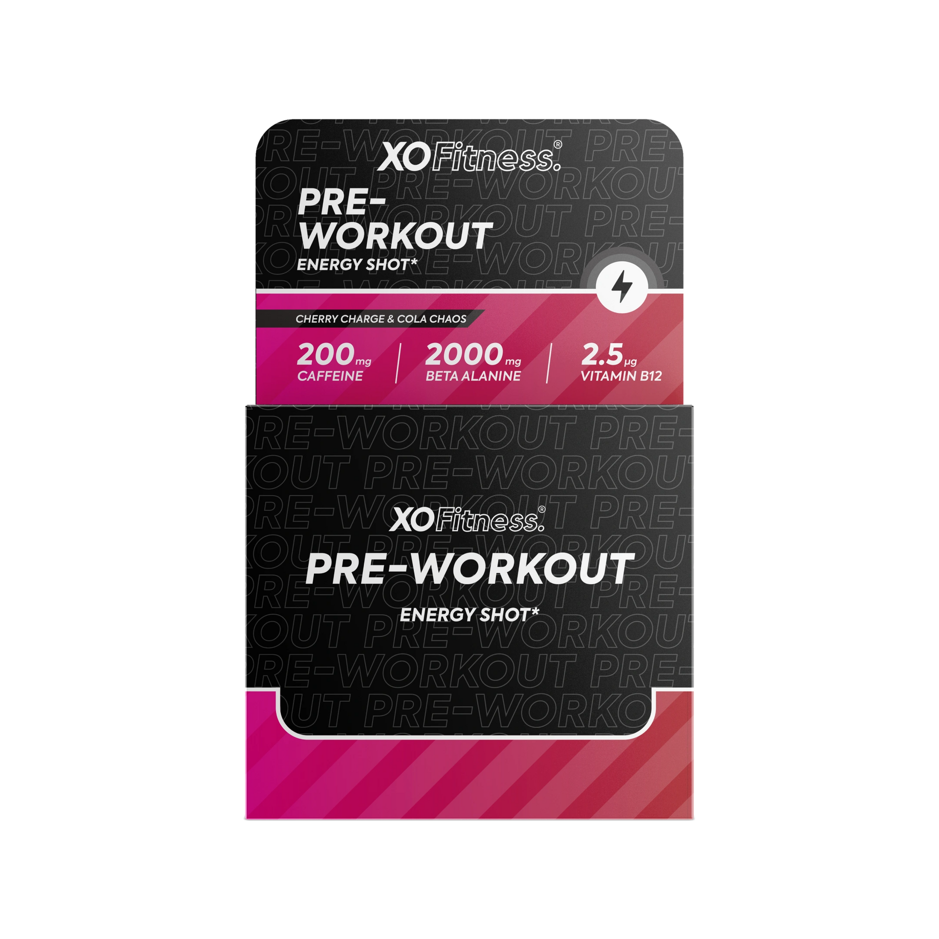 b12 injection pre workout PULS Nutrition PRE-WORKOUT SHOT Berry boost main image 0